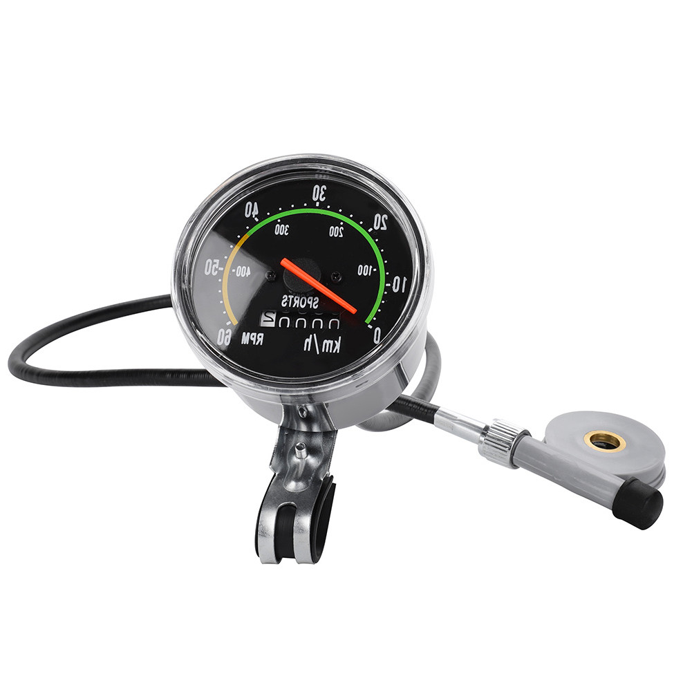 Mechanical Bicycle Computer Bike Speedometer Odometer Cycling Stopwatch BA
