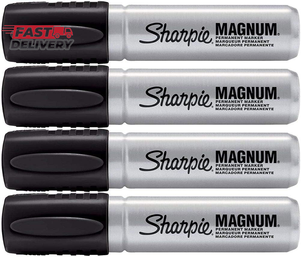 Sharpie 44001 Oversized Chisel Tip Extra Wide Magnum Permane