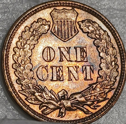 1905 Indian Head Cent ms uncirculated penny 1c GEM BU UNC RED 4 FULL Diamonds - Picture 6 of 6