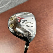 Tour Model T7 Beta 3 Wood Golf Club Driver Graphite Crossfire Shaft RH