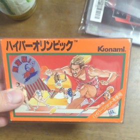 New Limited Edition Konami Hyper Olympics Tonosama FC Famicom Software NES