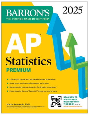 #ad #ad AP Statistics Premium 2025: Prep Book with 9 Practice Tests Comprehensive... $7.15