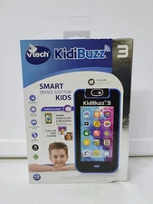 New VTech KidiBuzz 3 Purple Smart Device KidiCom Chat Tablet Ages 4+ 