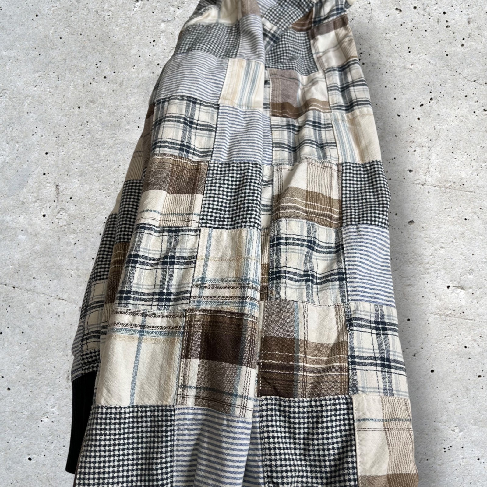 Zoo York Patchwork Full Zip Jacket Size L - image 5