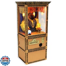 New Wave Toys Zoltar Speaks Mini Replica Fortune Teller Machine, Fully Animat