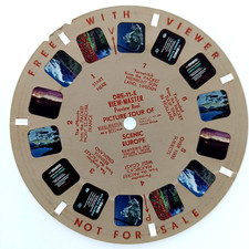 VIEW-MASTER 3D DEMONSTRATION REEL  SCENIC EUROPE  Europa, Auswahl, DRE-11-E