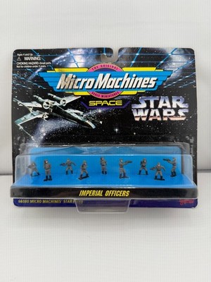 VINTAGE 1995 Star Wars Micro Machines IMPERIAL OFFICERS 9 Figure Set MOC Sealed