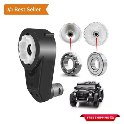 12V 550 High-Speed Gear Motor Gearbox Upgrade for Kids' Power Wheels - 40000 RPM