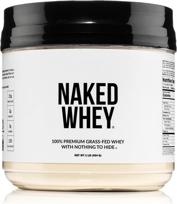 Naked Whey 1Lb - Only 1 Ingredient, Grass Fed 1 Pound (Pack of 1)