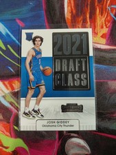 2021-22 Panini Contenders - 2021 Draft Class Contenders Josh Giddey #6 (RC)