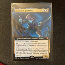 Captain N'ghathrod (Extended Art) Commander Legends: Battle for Baldur's Gate...