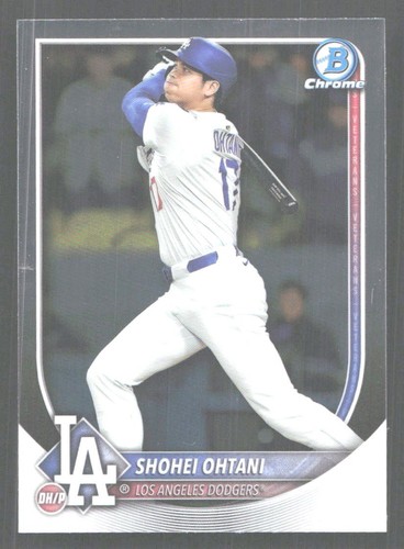 F579 - 2025 Topps - Bowman Chrome - Veterans - Shohei Ohtani #17 - LA Dodgers