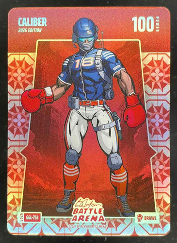 2026 Bo Jackson Battle Arena Griffey Great Grandma Linoleum Battlefoil Caliber