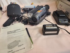 Sony 8mm Video8 Camcorder CCD-TR96 Video8 Camera - Tested Working