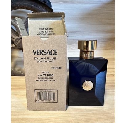 Versace Dylan Blue Pour Homme Eau de Toilette Tester Spray 3.4 fl oz