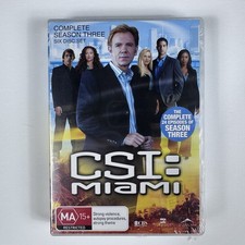 CSI Miami Complete Season Three David Caruso Region 4 Crime Drama