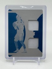 2021 Panini National Treasures SAM EHLINGER Dual Patch Printing Plate #1/1