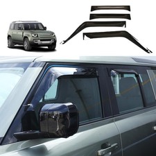 Side Window Deflector Visors Compatible with Land Rover Defender 90 110 130 2...