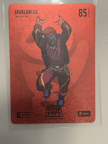 2026 Bo Jackson Battle Arena ICONS FOIL BRAWL IBF-375 Javalanche Jamal Murray
