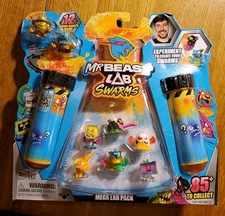 MrBeast Lab Swarms Atomic Series 2 Collectible Micro Beasts - 12pk Panther Claws