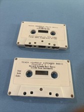Vtg  Texas Instruments Teach Yourself Basic C...