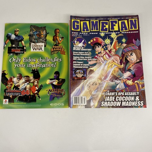 Diehard GameFan Magazine Lot of 9 Volume 7 I999 Issue 1, 3 & 6-12 - Picture 4 of 18