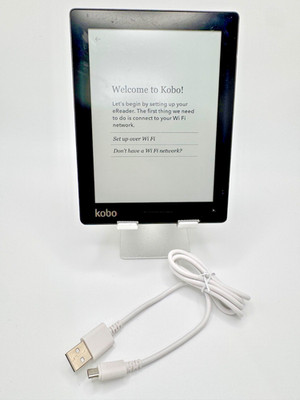 Kobo Aura Black N514 Model 4GB Wifi 6'' E-Reader Tablet TESTED & Working