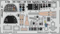 Spitfire Mk.I Interior S.A. For Airfix / 1:48