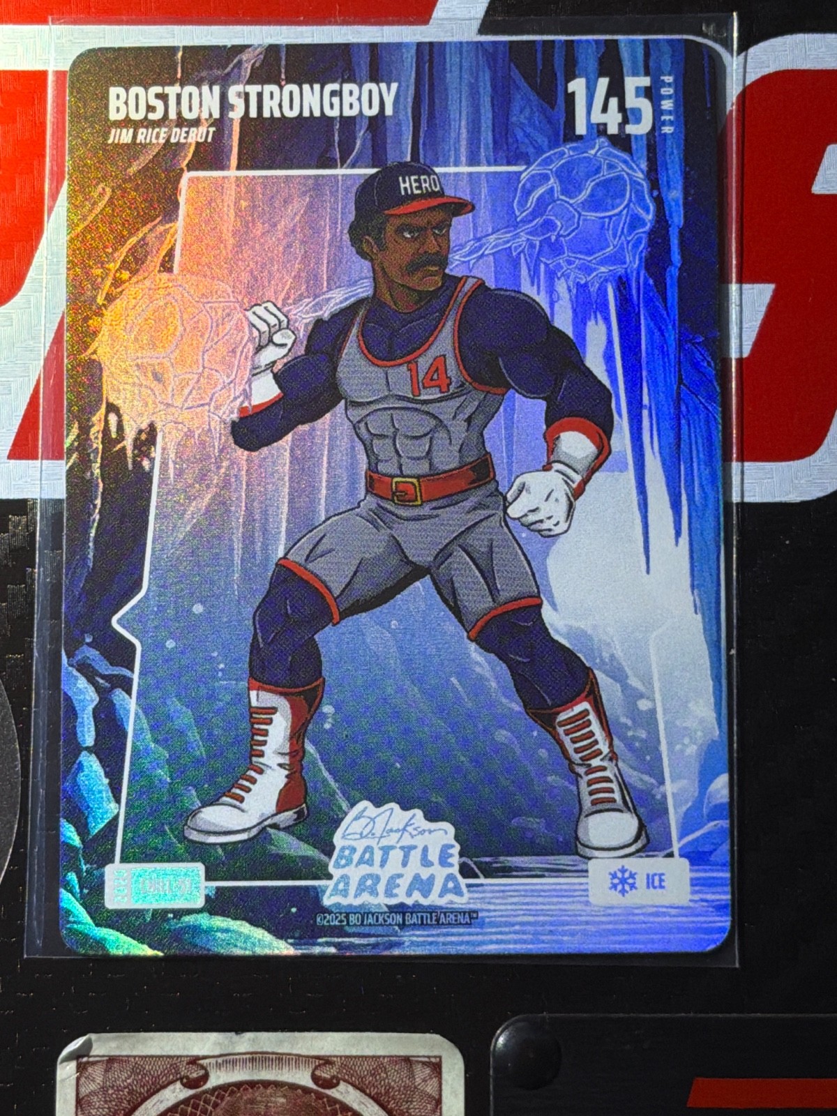 2025 Bo Jackson Battle Arena, CHILL #BBF-51 2026 Jim Rice BOSTON STRONGBOY foil
