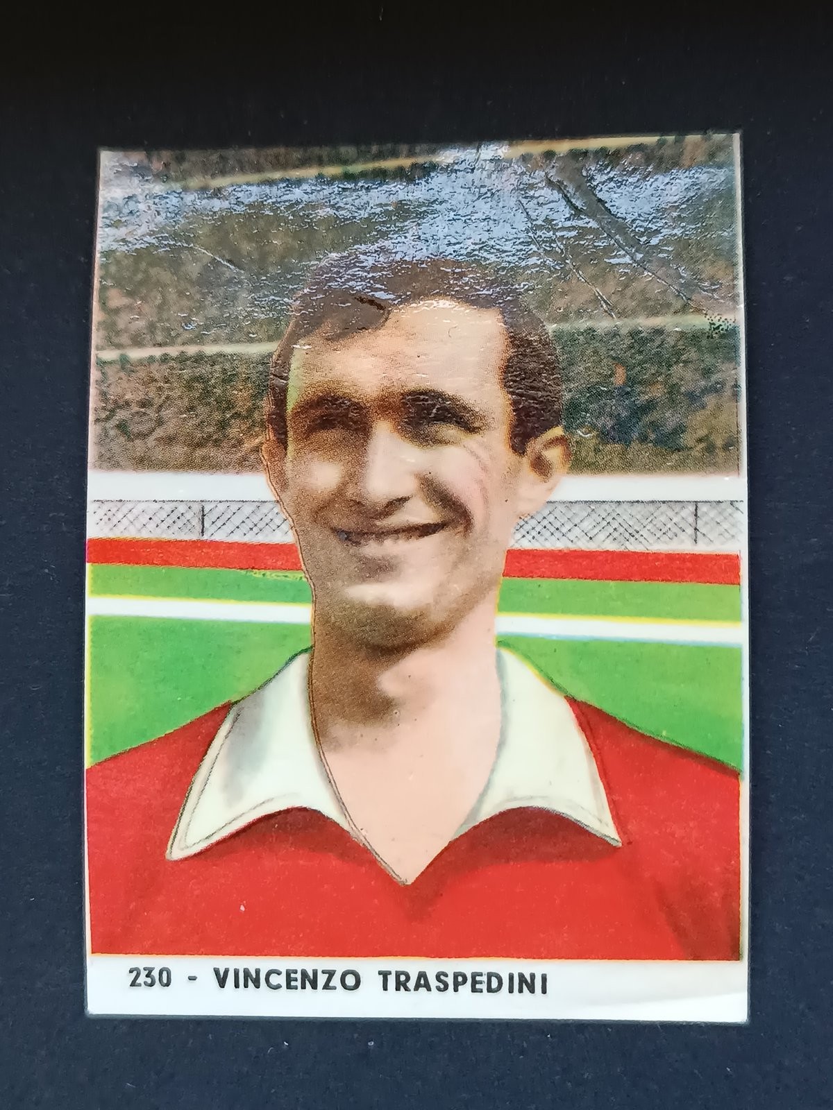 Figurina Calciatori Imperia 1964/65 Rec. # 230 Vincenzo Traspedini Varese
