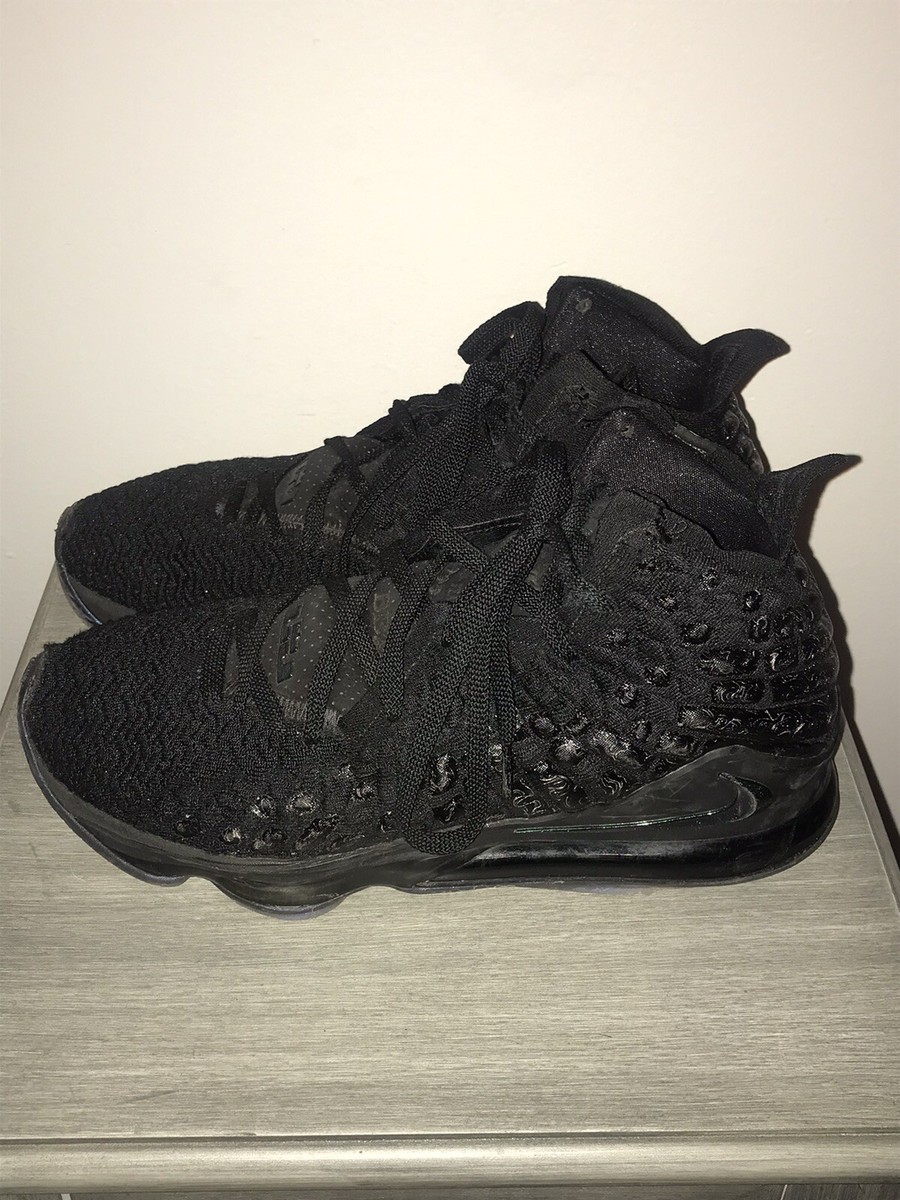 シューズ(男性用) Lebron XVII (17) Black Noir Nike Lebron XVII 17 Black Global Currency Basketball Mens
