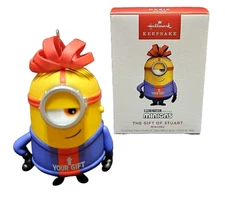 Hallmark 2023 Gift of Stuart Minions Movie Musical Keepsake Xmas Ornament NIB