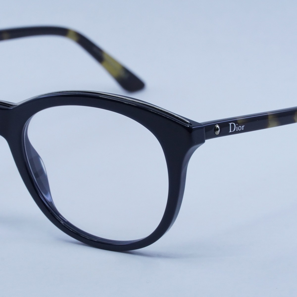 NEW DIOR MONTAIGNE 41 0CF2 Blue/Khaki 52mm Eyeglasses | eBay