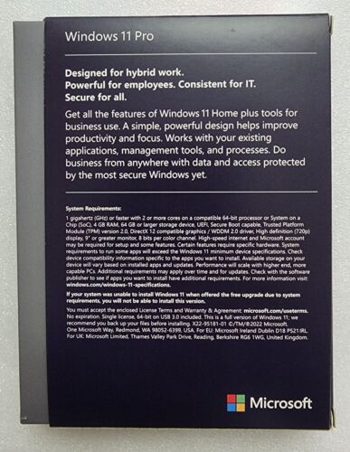 Microsoft Windows 11 Professional 64-Bit - USB Drive - New Sealed Retail Package - Picture 4 of 4