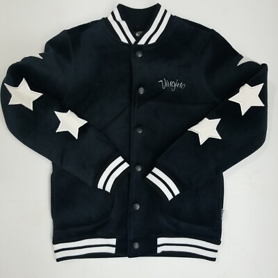 Girl's Vingino Varsity Jacket Black Sz 12
