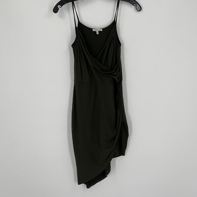 charlotte russe olive green dress YVE HALTER MAXI DRESS - KHAKI – CHIC LE FRIQUE main image 1