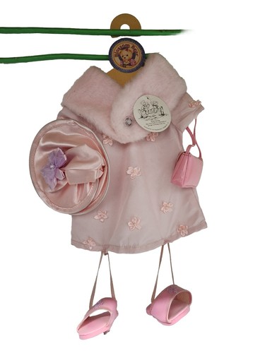 blossom dress up tea party outfit teddy bear clothes blue jean teddy