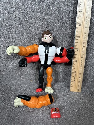 Ben 10 Omni Glitch Heroes Ben Four Arms Rath 2019 Playmates Toys