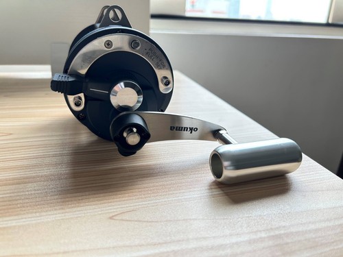 Okuma Titus T 30II Saltwater Fishing Lever Drag Trolling Big Game Reel 2 Speed - Picture 4 of 4