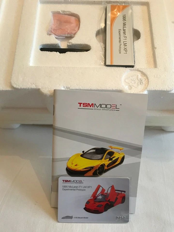 1995 Experimental Prototype True Scale Miniatures 1.18 Scale McLaren F1 LM-XP1 . - Image 3 of 4