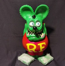 RAT FINK Verde Gigante Salvadanaio 60Cm Funko Wacky Wobbler