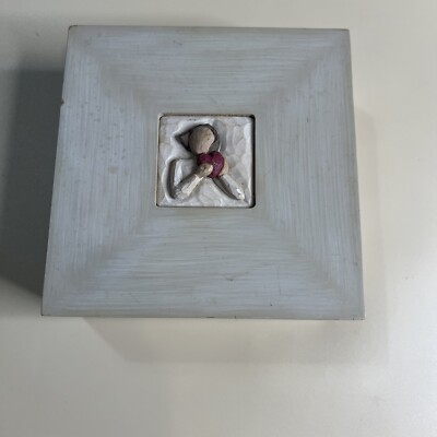 RARE WILLOW TREE JEWELRY / TRINKET BOX, FROM THE HEART FIGURE PANEL, '06, 5a