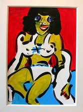 Peter Robert Keil  "Frau mit Dessous"