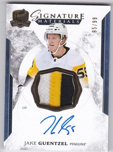 jake guentzel autographed jersey