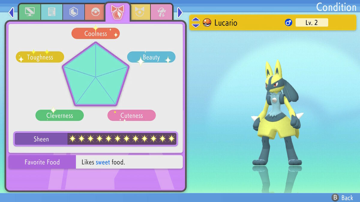 Shiny/non-shiny Riolu/lucario 6IV Brilliant Diamond/shining -  Israel