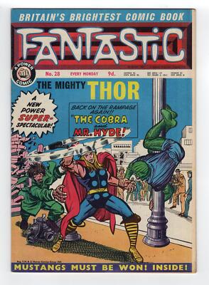 1964 MARVEL JOURNEY INTO MYSTERY #105 APPEARANCES OF COBRA & MR HYDE KEY RARE UK