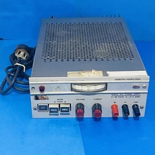 Harrison Laboratories 0-40V/0-0.75A DC Power Supply, Model 6202A Vtg HEAVY