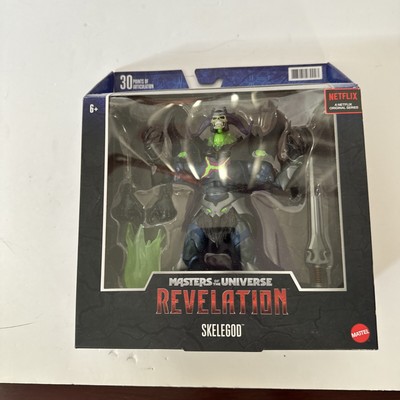 MASTERS UNIVERSE REVELATION FIGURINE SKELETOR OVERSIZE 23 cm MATTEL DISPO