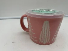 Boston Warehouse Ceramic 20oz Christmas Tree Pink Souper Mug AA01B26026