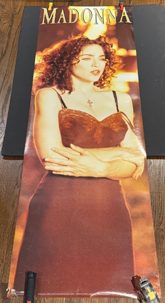 Rare MADONNA Like A Prayer Door Poster 1989 Winterland Prod. 21